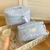 Comércio Exterior Atacado Estoque Último Pedido Transmissão Ao Vivo Grupo de Compras ~ Bolsa de Higiene Pessoal Portátil para Viagem Azul Bolsa de Cosméticos
