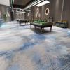 Alfombra Impresa para Sala de Billar Retardante de Llama Completamente Cubierta Área Grande Hotel Comercial Oficina Retardante de Llama Nylon Sala de Billar