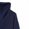 Comercio Electrónico Transfronterizo al por Mayor 2026 Nuevo Sudadera con Cremallera Media y Cuello Alto para Mujer Color Sólido Hombro Caído Manga Larga Holgada Casual Versátil