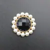 Nuevos Accesorios de Aleación de Anillo Único con Incrustaciones de Perlas y Piedras Preciosas para Manualidades DIY, Accesorios para Coche, Zapatos, Ropa, Bolsas, Accesorios de Aleación