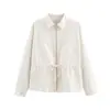 Atacado Transfronteiriço Outono Novo Design Estilo Europeu e Americano Tops de Manga Comprida Calças de Perna Larga Conjuntos Elegantes