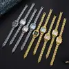 2025 Nuevo Reloj Pulsera Más Vendido Europeo y Americano Sudeste Transfronterizo Reloj de Cuarzo para Mujer Cuadrado Esfera Pequeña