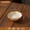 Juego de vajilla de cerámica cocida en horno estilo japonés, cuencos y platos de arroz vintage, juego con patrón martillado irregular, combinación de cuenco y plato nuevo modelo 2026