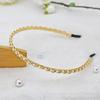 Diadema estilo coreano estilo francés super hada accesorios para el cabello metal pedrería mariposa horquilla borde delgado simple ocasional accesorios para el cabello diadema al por mayor