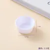 Comida en miniatura y plato de juego tazón plato accesorios imitación porcelana casa de muñecas DIY pegamento crema contenedor de comida y juego plato