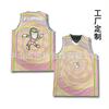 Chaleco Deportivo Reversible sin Mangas de Exportación Europea y Americana Personalizado Verano Malla de Secado Rápido Sublimación Jersey de Baloncesto