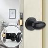 Cerradura de puerta invisible, cerradura de un solo lado, manija de puerta oculta de pared de fondo, cerradura de huevo, cerradura de puerta de dormitorio interior, cerradura dividida