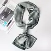 Bufanda fina de verano para celebridades de internet, protección solar, moda estilo coreano estilo ins bufanda estilo occidental bai combinación cinta protectora para el cuello