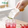 FaSoLa tienda de té con leche máquina de hielo Cubito de Hielo comida fruta seca harina de arroz semillas de melón plástico especial engrosado cuchara pala de hielo