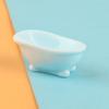 Simulación de bañera pequeña tridimensional, bricolaje, bañera pequeña hecha a mano, accesorios de resina, joyería pequeña, decoración de casa de muñecas, venta al por mayor