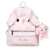 Mochila Linda Estilo Coreano Fresca y Dulce con Lazo para Mujeres 2026 Nueva Elegante Mochila de Viaje y para el Día a Día