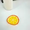Muñeca de Lana Tejida a Crochet Nueva Hecha a Mano Serie de Frutas Colgante Tejido de Lana Llavero Colgante Adornos Producto Terminado