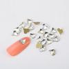 Pegatinas de uñas con forma de diamante de fondo plano transparente, con forma especial de diamante, largas, con forma de gota de agua y lentejuelas de estrella, para decoración de uñas DIY, pegatinas de joyería para decoración de uñas.