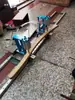 Herramientas para trabajar la madera Fresadora Vertical Mesa Deslizante de Perfilado Riel Guía Mesa Deslizante Placa de Empuje Herramienta Riel Guía Rectificado Máquina de Eje Vertical Mesa Deslizante Vertical