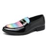 Comércio Exterior 2025 Extra 47 Tamanho Grande Novos Mocassins Masculinos Slip-On Casual de Negócios Conjunto Couro Britânico Tsho