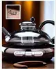 Estufa Eléctrica de Cerámica de Aleación de Gama Alta 1300W Aislamiento Térmico Doméstico Mini Estufa Ultradelgada Cafetera Automática para Té