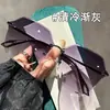 TikTok Gafas de Sol sin Marco Explosivas para Mujer Sentido de Alta Gama Moda Degradado Celebridad Cibernética Lisas Combinan con Todo Gafas de Sol de Lujo Ligero