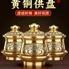 Copas de Agua Bendita de Bronce para Ofrendar a Buda, Vasos de Agua de Gran Compasión Hechos de Cobre, Copas de Ofrenda para Buda, Vasos de Agua para Ofrenda a Guanyin, Precio Especial