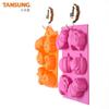 En stock molde de silicona para pastel forma de Halloween molde de silicona para hornear pastel utensilios para hornear DIY al por mayor