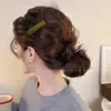 Presilhas de cabelo de alta qualidade estilo coreano em cores dopamina para mulheres, presilhas de bico de pato doces para franja, acessórios de cabelo