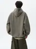 Sudadera con Capucha Bordada Estilo Retro Americano para Hombre 2026 Otoño/Invierno Nuevo Estilo Perezoso Nicho Versátil Casual Superior Hombre