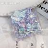 Arte de Unhas Fragmentos de Concha Ultrafinos Baía de Bohai Natural Iridescente Fragmentos de Concha de Abalone Irregulares 2026 Nova Decoração de Unhas