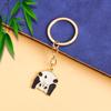 Chaveiro Panda Bonito Estilo Chinês Lembrança Cultural e Criativo Pingente Mochila Escolar Pendurado Chengdu Viagem Chaveiro de Metal