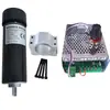 Motor de Husillo Refrigerado por Aire de 500W + Controlador de Velocidad + Placa de Circuito Impreso de Fijación Husillo para Máquina de Grabado Er11 12000 Rpm