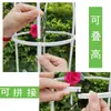 Enrejado para Clematis Trepador, Soporte para Flores de Rosa, Soporte para Plantas Trepadoras de Jardinería, Estructura de Soporte Trepador para Balcón, Soporte para Flores Estilo Europeo