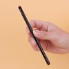 Pincel para cejas con cuchilla del mismo estilo Wang Feifei de Cangzhou, pincel delineador de ojos, pincel corrector, pincel delineador de ojos, pincel corrector con ranuras para lágrimas, pincel corrector de gusano de seda