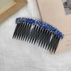 Novo Estilo Pente Colorido Quebrado Cabelo Clip Internet Celebridade 2023 Novo Estilo Hairpin Hairband Back Head Hair Comb Acessórios de Cabelo