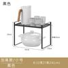 Cocina Estante organizador multicapa estilo japonés Gabinete Partición Estante organizador en capas Almacenamiento en encimera Estante para condimentos Estante para especias Al por mayor
