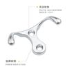 Yisheng Hardware Gancho para Ropa Doble Gancho Gancho para Ropa de Aleación Puerta de Gabinete Doble Gancho Gancho para Abrigos Baño Gancho para Toallas