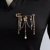 Broche Transfronterizo Europeo y Americano Joyería Elemento de Corazón Luna Oso Flor Pin de Accesorios para Ropa Funcional Simple