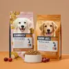 Embalagens Personalizadas com Selagem de Oito Lados para Ração de Gato e Cão, Embalagens Plásticas para Ração de Animal de Estimação, Sacos Autoportantes com Zíper e Selagem de Oito Lados