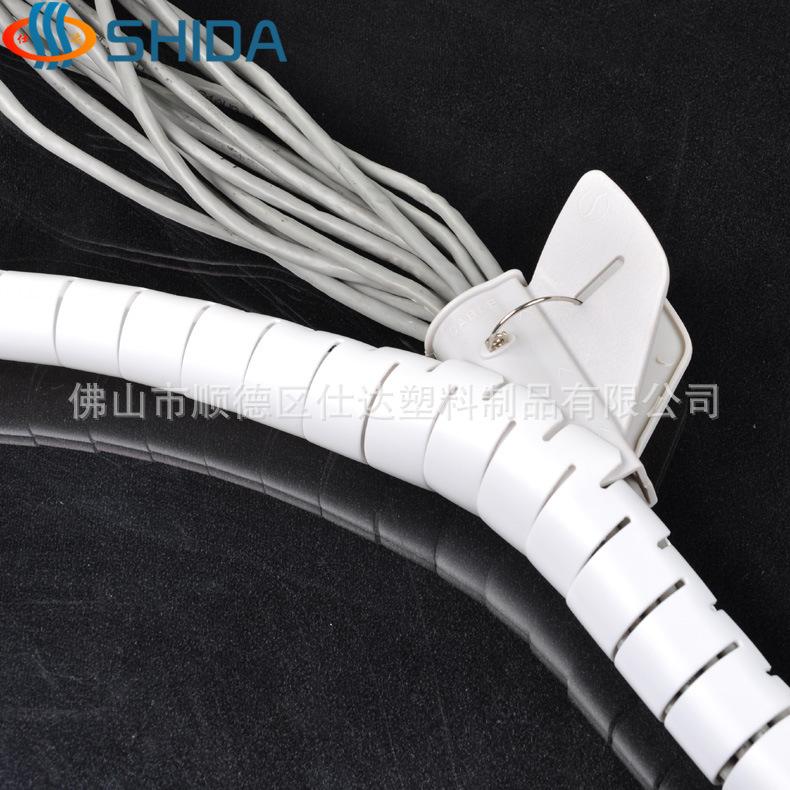 大号理线管白色2