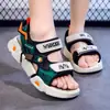 Sandálias Infantis 2026 Verão Respiráveis Sapatos Infantis Médios e Grandes Crianças Solado Macio Sapatinhos de Praia para Meninos Tendência Atacado Dropshipping