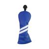 Cubierta de madera para palo de golf con doble barra, superficie de PU altamente impermeable, interior de felpa gruesa, cubierta protectora para la cabeza del palo, UT número 7 colores