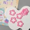 Color Gelatina Recorte Estrella de Cinco Puntas Agujero para Colgar DIY Cadena para Teléfono Móvil Llavero Collar Colgante para Coche Material para Abalorios Accesorios de Joyería