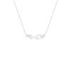 Collar de concha de ensueño de plata 925 con diseño original de BaObAo, una concha para niñas, joyería de lujo ligera con nicho.
