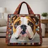 2026 Nueva Serie Transfronteriza de Cachorros Estampado Digital Bolso de Hombro Acolchado de Moda