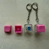 Llavero de Teclado para Alivio del Estrés de Tecla Única Transfronterizo Mini Creativo Gadget para Alivio del Estrés Tipo Pulsador Portátil