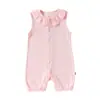 Roupas para Recém-Nascidos, Roupas de Verão com Ar Condicionado, Macacão de Renda para Bebê, Estilo Fino de Verão, Macacão sem Mangas para Bebês Meninas