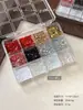 Estrella de Cinco Puntas Popular Estilo Celebridad de Internet Lentejuelas Accesorios para Uñas 12 Compartimentos Mezcla de Estrellas Brillo Decoraciones para Uñas Venta al por Mayor