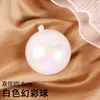 Juego de 50 Piezas de Decoraciones para Pasteles Estilo Ins, Bolas de Deseos Creativas de Colores, Deslumbrantes Bolas de Burbujas Transparentes, Adornos de Cumpleaños