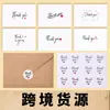 Amazon Creativo Sobre de Agradecimiento de Cumpleaños Tarjeta de Felicitación para el Día de la Madre y el Día de la Mujer Sobre de Papel Kraft Estilo Europeo Sobre Estilo Occidental
