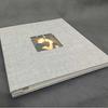 Álbum de Tela Personalizado para Pareja de Boda con Páginas Interiores de Viscosa, Álbum de Fotos de Alta Gama