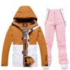 Nuevo traje de esquí de snowboard para hombre y mujer, cálido y grueso, estilo coreano, pantalones de esquí