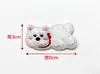 En Stock Dibujos Animados Autoadhesivos Bordados Lindo Perrito Funda para Teléfono Juguete Zapato Sombrero Caja de Almacenamiento Parche Decorativo Pegatinas