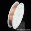 Fio de Cobre Fio para joias 0,2-1mm material de flor enrolada à mão diy grampo de cabelo metal moldado fio de cobre fio de cobre grosso e fino bobina
